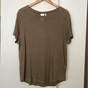 H&M Basics Linen Tshirt